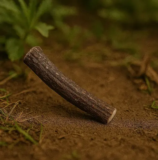 Bois de cerf entier
